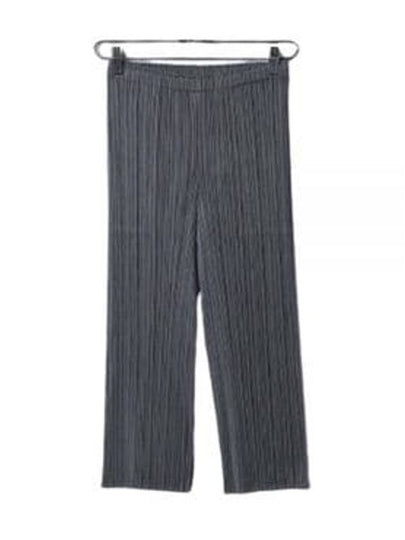 MC August Crop Pants Grey - ISSEY MIYAKE - BALAAN 2