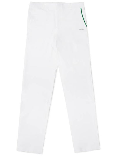 Summer stretch slim fit pants men WHITE - TRIMERE - BALAAN 2