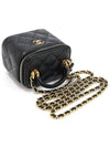 AP2198 Black Lambskin Gold CC Logo Small Chain Cosmetic Vanity Case 2WAY 31st Unit - CHANEL - BALAAN 4