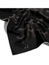 24SS NO1 Chevron Pattern Silk Scarf Black - GOYARD - BALAAN 2