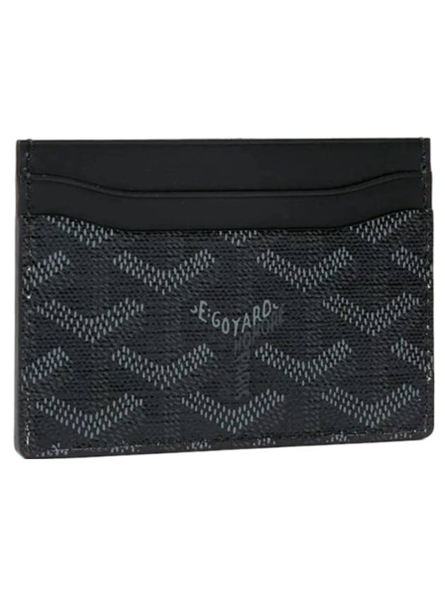 Saint-Sulpice Card Wallet Black - GOYARD - BALAAN 1