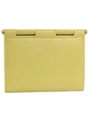 Leather Half Wallet Yellow - BOTTEGA VENETA - BALAAN 3