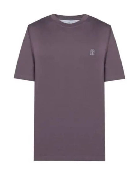 24 M0B138440 CSA11 logo short sleeve t shirt - BRUNELLO CUCINELLI - BALAAN 2