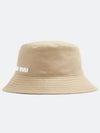 Embroidered Logo Drill Bucket Hat Khaki - MIU MIU - BALAAN 2