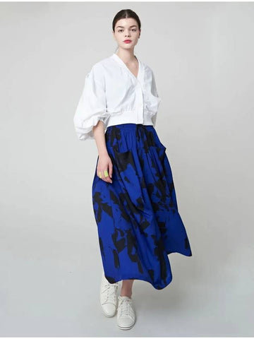 Mono Tech Flare Pants Royal Blue - ATHPLATFORM - BALAAN 1