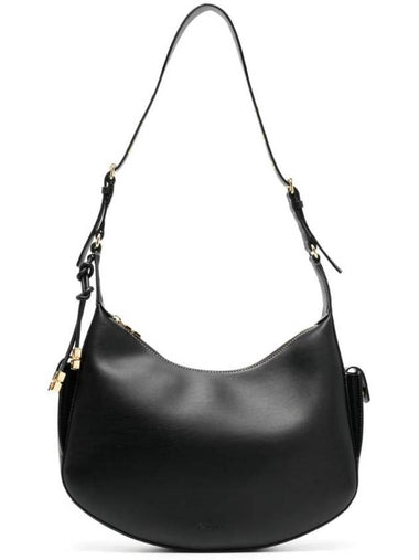 Swing Large Shoulder Bag Black - GANNI - BALAAN 1