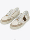 Step Leather Low Top Sneakers Beige - FENDI - BALAAN 4