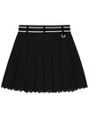 CBDFW SK004W Lace Pleated Skirt - CHUCUCHU - BALAAN 4