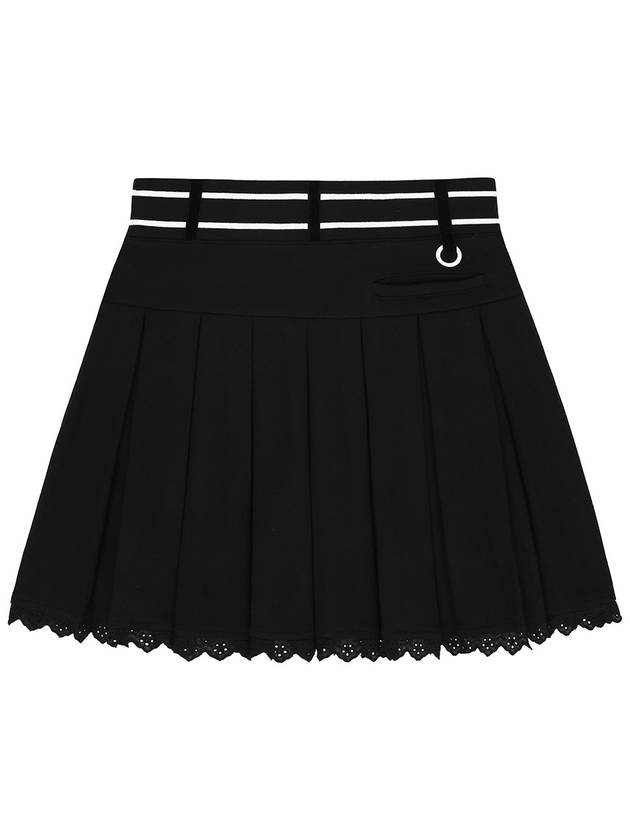 CBDFW SK004W Lace Pleated Skirt - CHUCUCHU - BALAAN 4