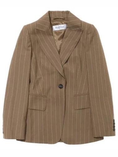 Galoche pinstripe blazer jacket - MAX MARA - BALAAN 1