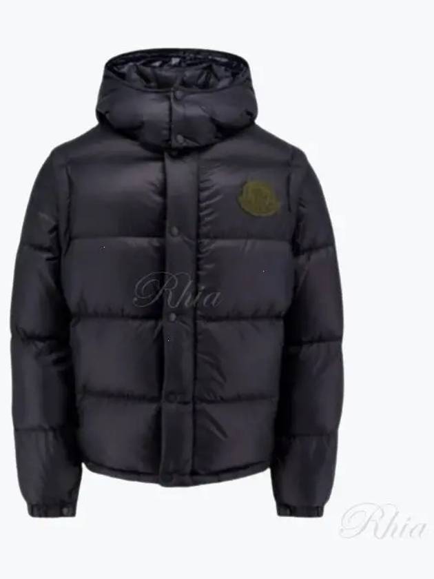 Cyclone Patch Logo 2 in 1 Hooded Outerwear Padded Men s Jacket 1A00022 596RD 997 - MONCLER - BALAAN 1