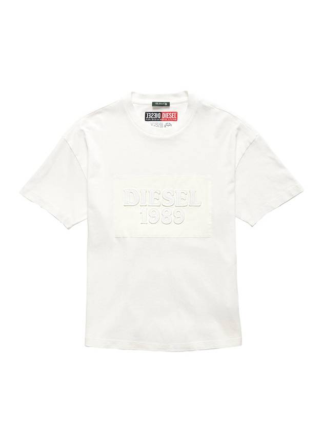 short sleeve t-shirt white - DIESEL - BALAAN 1