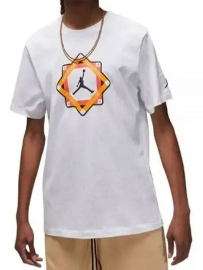 Jordan Flight MVP Graphic Short Sleeve T-shirt White - NIKE - BALAAN 2