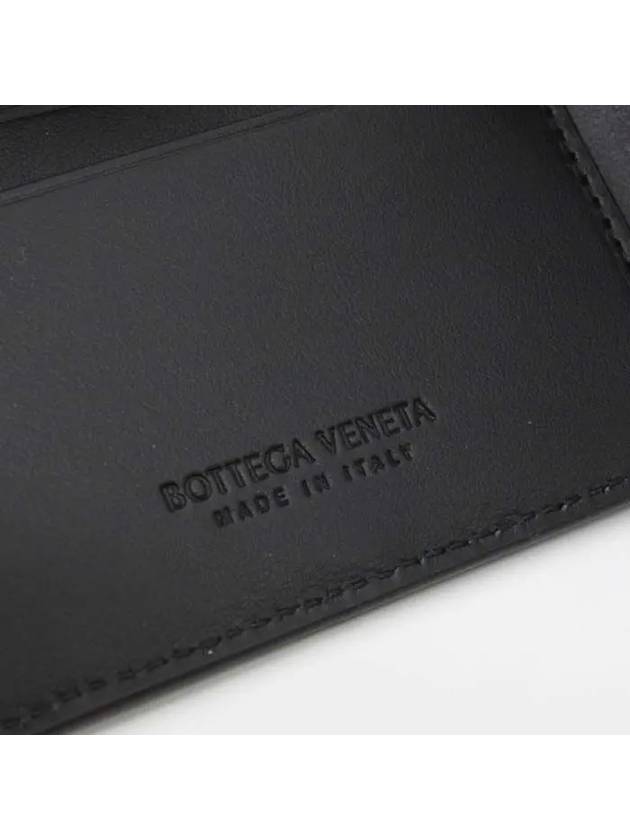 Intrecciato Half Wallet Black - BOTTEGA VENETA - BALAAN 6