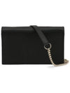 GG Interlocking Chain Strap Cross Bag Black - GUCCI - BALAAN 4