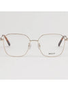 Glasses frame BY5072H 032 gold frame square metal frame light - BALLY - BALAAN 3