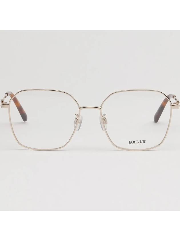 Glasses frame BY5072H 032 gold frame square metal frame light - BALLY - BALAAN 3