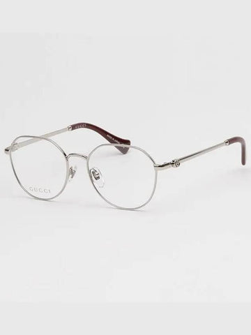 Glasses frame GG1145O 002 light metal silver - GUCCI - BALAAN 1