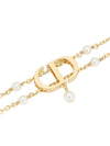 30 Montaigne Passage Choker Gold Metal Pearl Necklace N3062WOMRS - DIOR - BALAAN 3