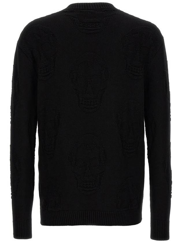 Skull Knit Cotton Jumper 775862Q1A711000 B0710986993 - ALEXANDER MCQUEEN - BALAAN 3