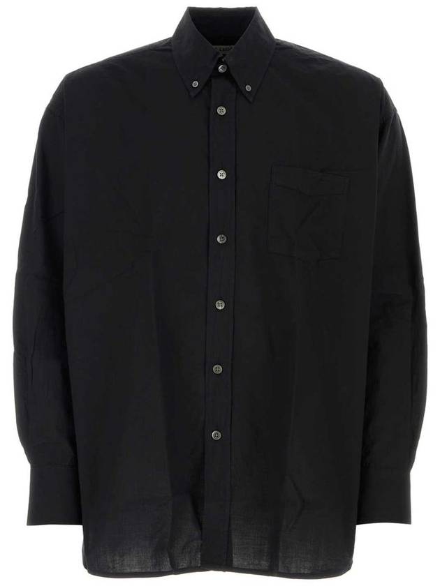 Men's Borrowed BD Overfit Long Sleeve Shirt Black - OUR LEGACY - BALAAN 2