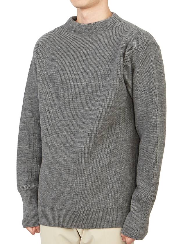 Sailor Crew Neck Knit Top Gray - ANDERSEN-ANDERSEN - BALAAN 3