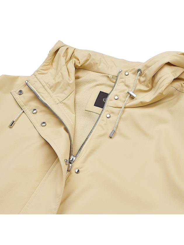 Technical Hooded Jacket Light Beige - LORO PIANA - BALAAN 10