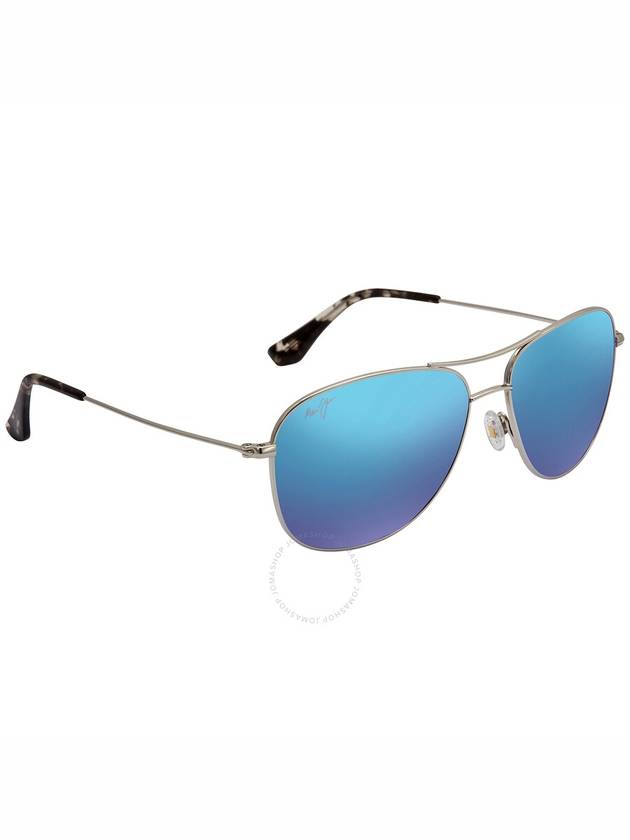 Maui Jim Cliff House Blue Hawaii Pilot Unisex Sunglasses B247-17 59 - MAUI JIM - BALAAN 2