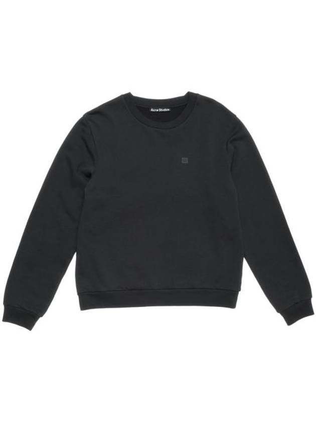 Logo Cotton Sweatshirt Black - ACNE STUDIOS - BALAAN 2