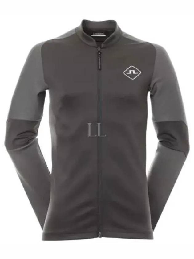 Caster Mid Layer Zip-Up Jacket Ash Grey - J.LINDEBERG - BALAAN 2