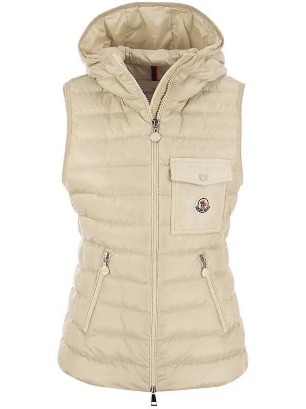 Glygos Down Vest Beige - MONCLER - BALAAN 2