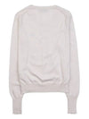 ORB Embroid Logo Knit Top Cream - VIVIENNE WESTWOOD - BALAAN 5