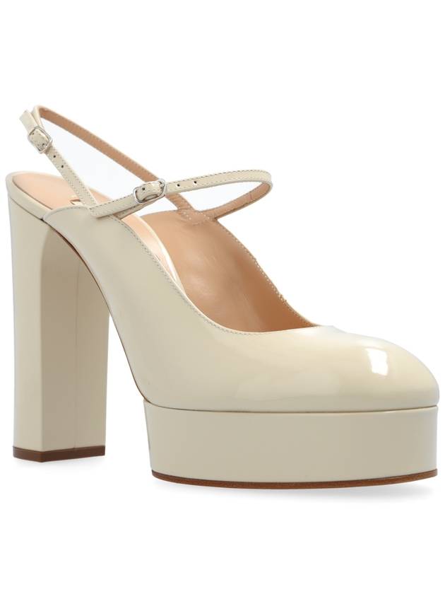 Casadei High-heeled Shoes ‘Tiffany’, Women's, Cream - CASADEI - BALAAN 4