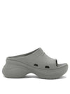 Pool Platform Slipper Grey - BALENCIAGA - BALAAN 2