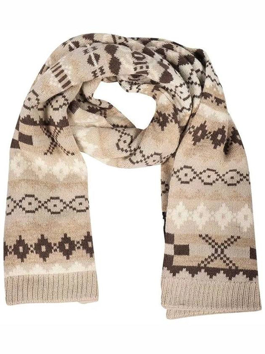 22FW Maura Nordic Pattern Alpaca Muffler 57461124 004 - MAX MARA - BALAAN 1