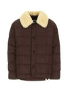 Men's Shearling Down Padded Brown - JIL SANDER - BALAAN 2