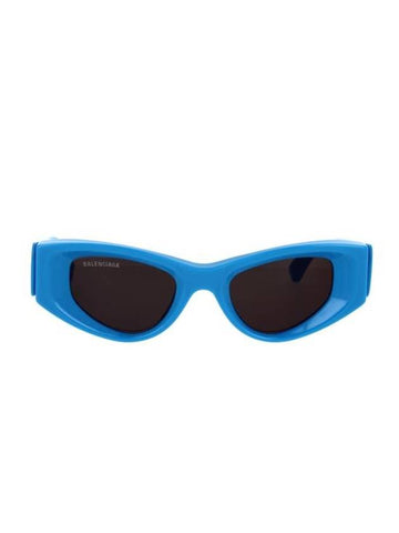 sunglasses BB0243S 004 AZURE - BALENCIAGA - BALAAN 1