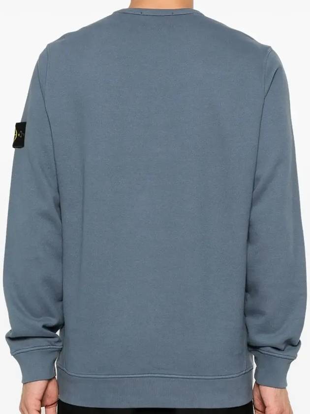 Stone Island Hooded Sweatshirt 811562420 V0046 Blue - STONE ISLAND - BALAAN 5