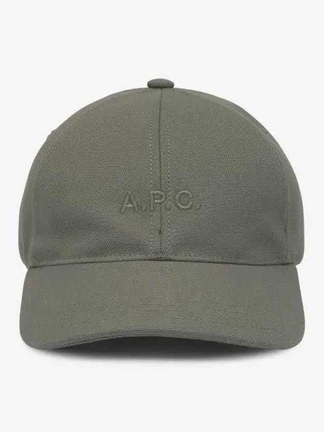 Charlie Logo Ball Cap Military Khaki - A.P.C. - BALAAN 2