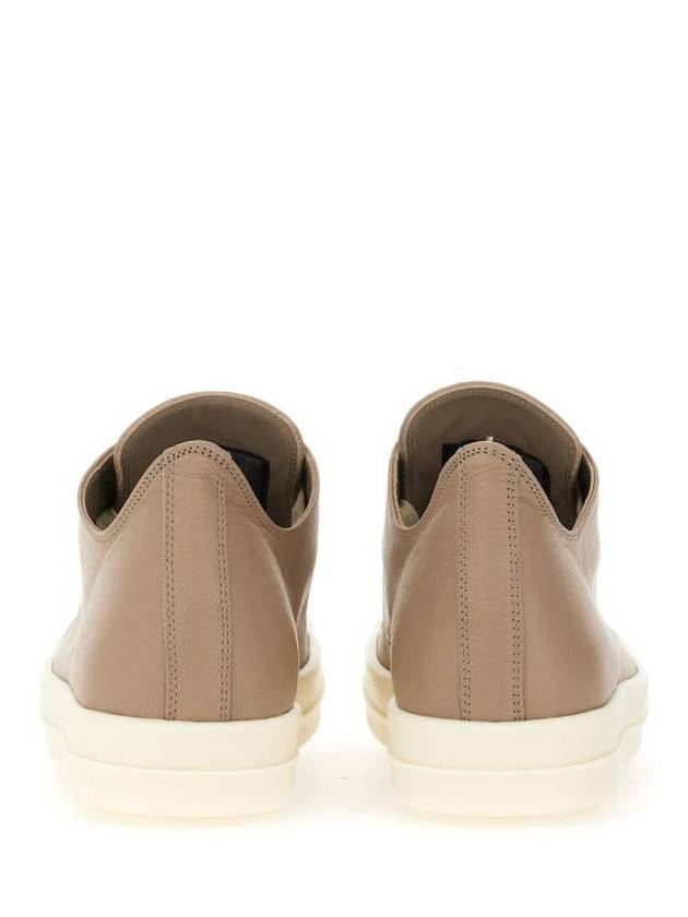 Rick Owens Leather Sneaker - RICK OWENS - BALAAN 3