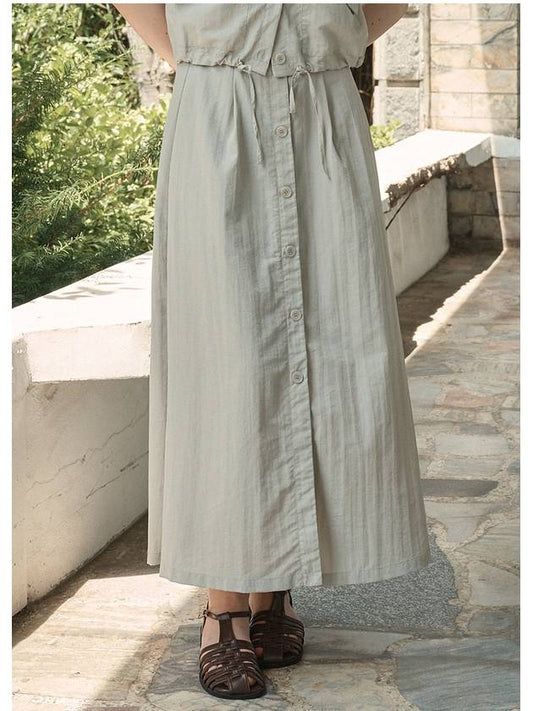 Zephyr M point blouse long skirt set up - MICANE - BALAAN 2