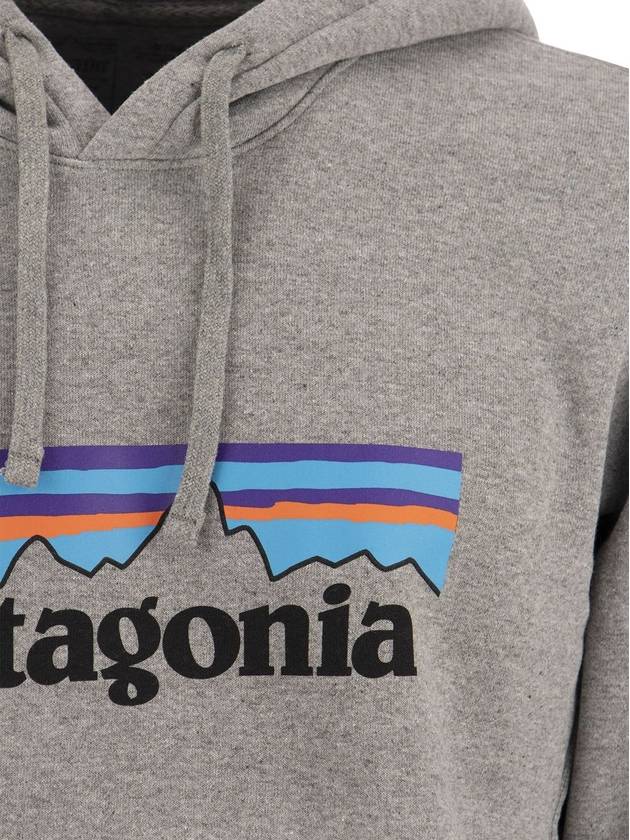 P 6 Logo Uprisal Hoodie Grey - PATAGONIA - BALAAN 5