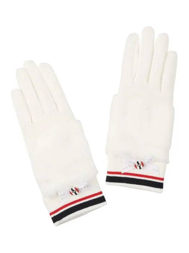 fur golf gloves OF8802LBWHITE - ONOFF - BALAAN 1