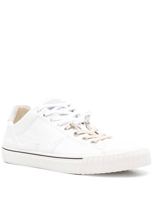 New Evolution Leather Low Top Sneakers White - MAISON MARGIELA - BALAAN 6