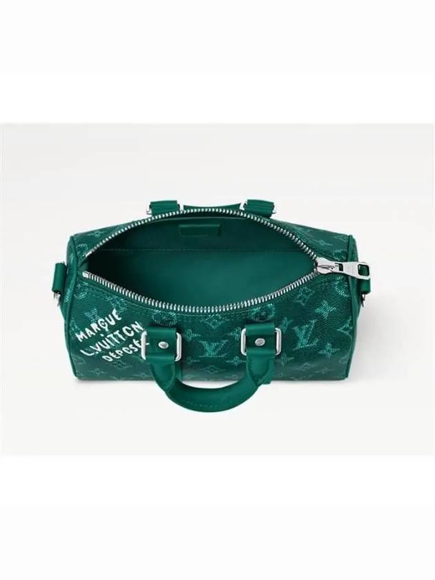 Keepall Bandoulier 25 Cross Bag Green - LOUIS VUITTON - BALAAN 4