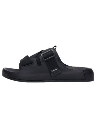 Logo emboss slide black - STONE ISLAND - BALAAN 1