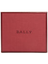 Tevyelt Logo Bifold Wallet Navy - BALLY - BALAAN 9