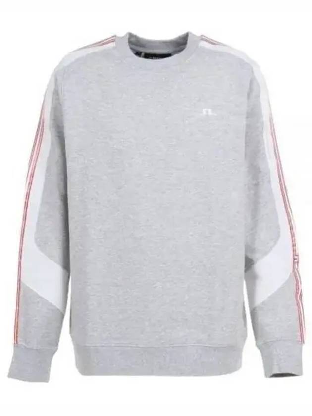 Sneaky Crew Neck Sweatshirt Light Grey - J.LINDEBERG - BALAAN 2