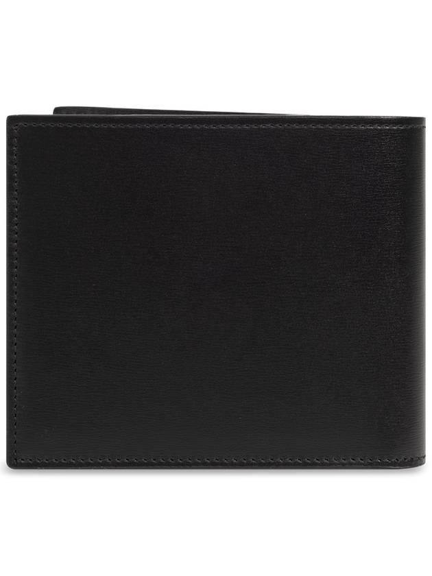 FERRAGAMO Leather Wallet With Logo, Women's, Black - SALVATORE FERRAGAMO - BALAAN 3