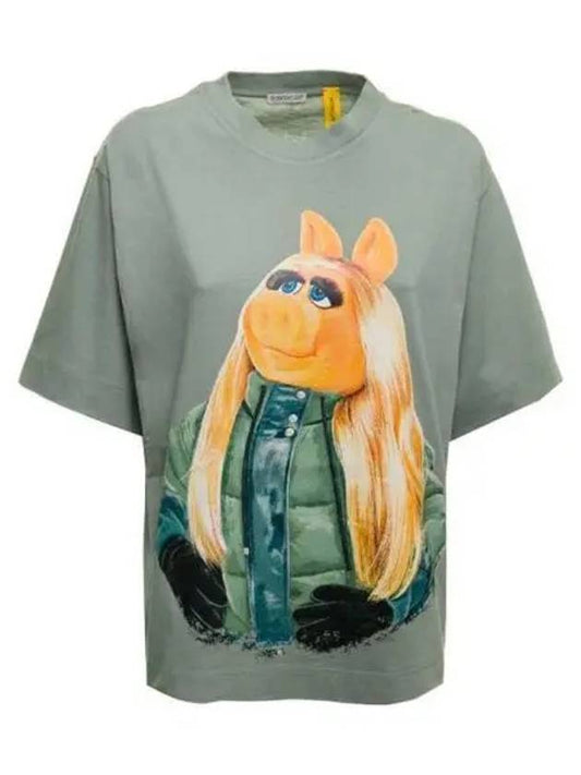 8C00002 M2495 81D The Muppet Graphic Printing T Shirt 661571 - MONCLER - BALAAN 1